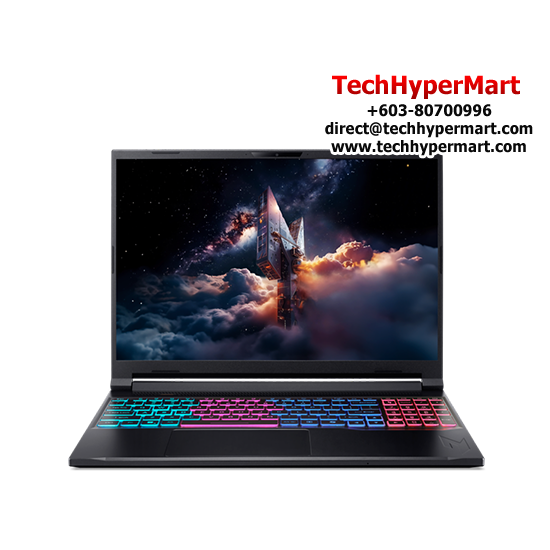 Acer Nitro V16S AI ANV16S-41-R8T2-24-W11 16" Laptop/ Notebook (Ryzen 5 240, 24GB, 512GB, NV RTX5050, W11H, Off Home 2024 + Off 365 Basic, 180Hz, AI Chip)