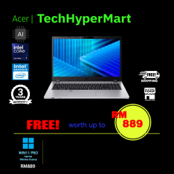 Acer TravelMate P215-55-G2-7614 15.6" Laptop/ Notebook (Ultra 7 255U, 16GB, 512GB, Intel, W11P, AI)