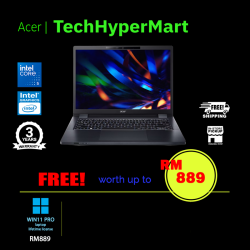 Acer TravelMate P414-53-G2-53G9 14" Laptop/ Notebook (Core 5 120U, 8GB, 512GB, Intel, W11P)