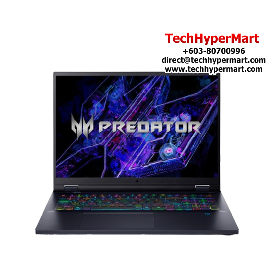 Acer Predator Helios 16 PH16-72-91S6-W11P 16" Laptop/ Notebook (i9-14900HX, 32GB, 2TB, NV RTX4080, W11P, 250Hz)