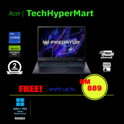 Acer Predator Helios 16 PH16-72-9551-W11P 16" Laptop/ Notebook (i9-14900HX, 32GB, 2TB, NV RTX4080, W11P, 240Hz)