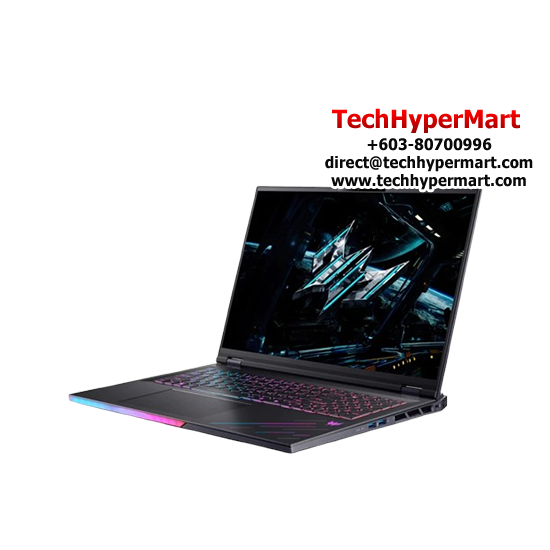Acer Predator Helios 18 AI PH18-I71-92V8-2-W11P-EPP 18" Laptop/ Notebook (Ultra 9 290HX Plus, 32GB, 2TB, NV RTX5080, W11P, Off H&S + Off 365 Basic, 120Hz, AI)
