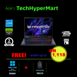 Acer Predator Helios Neo 16 PHN16-72-52P9-32-W11P 16" Laptop/ Notebook (i5-14500HX, 32GB, 1TB, NV RTX4060, W11P, 165Hz)