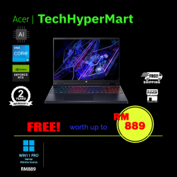 Acer Predator Helios Neo 16 PHN16-72-55D9-W11P 16" Laptop/ Notebook (i5-14500HX, 16GB, 1TB, NV RTX4050, W11P, 165Hz, AI Chip)