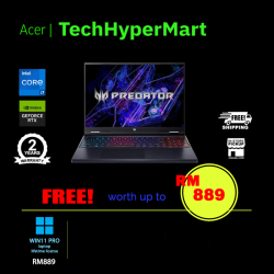 Acer Predator Helios Neo 16 PHN16-72-75XH-W11P 16" Laptop/ Notebook (i7-14700HX, 16GB, 1TB, NV RTX4070, W11P, 240Hz)