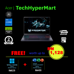 Acer Predator Helios Neo 16 PHN16-I31-71VG-24-W11 16" Laptop/ Notebook (i7-14650HX, 24GB, 512GB, NV RTX5050, W11H, Off H&S + Off 365 Basic, 180Hz, AI)