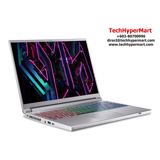 Acer Predator Triton PT14-51-748Q 14" Laptop/ Notebook (i7-13700H, 32GB, 1TB, NV RTX4070, W11H, 165Hz)