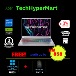 Acer Predator Triton PT14-51-767J-2-W11-EPP 14" Laptop/ Notebook (i7-13700H, 16GB, 2TB, NV RTX4050, W11H, 165Hz)