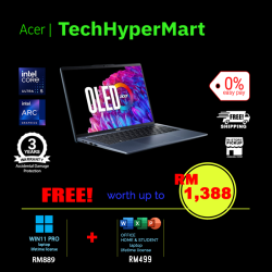 Acer Swift Go SFG14-73-59A0-1-W11P-EPP 14" Laptop/ Notebook (Ultra 5 125H, 16GB, 1TB, Intel Arc, W11P, Off H&S)