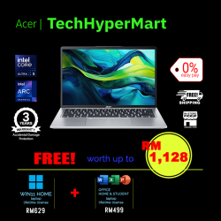 Acer Swift Go SFG14-73T-55BH-1-W11-EPP 14" Laptop/ Notebook (Ultra 5 125H, 16GB, 1TB, Intel Arc, W11H, Off H&S, Touchscreen)