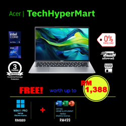 Acer Swift Go SFG14-73T-55BH-1-W11P-EPP 14" Laptop/ Notebook (Ultra 5 125H, 16GB, 1TB, Intel Arc, W11P, Off H&S, Touchscreen)