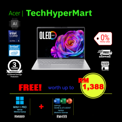 Acer Swift Lite 14 SFL14-54M-56QN-1-W11P-EPP 14" Laptop/ Notebook (Ultra 5 115U, 16GB, 1TB, Intel, W11P, Off Home 2024 + Off 365 Basic, AI Chip)