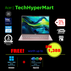 Acer Swift Lite 14 SFL14-54M-7531-1-W11P-EPP 14" Laptop/ Notebook (Ultra 7 155U, 16GB, 1TB, Intel, W11P, Off Home 2024 + Off 365 Basic, AI Chip)