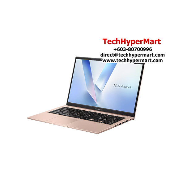 Asus Vivobook A1504V-ABQ170WSP 15.6" Laptop/ Notebook (Core 5 120U, 8GB, 512GB, Intel, W11H, Off Home 2024 + Off 365 Basic)