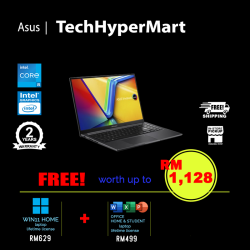 Asus Vivobook A1505Z-AMA083WS 15.6" Laptop/ Notebook (i5-1235U, 8GB, 512GB, Intel, W11H, Off H&S)