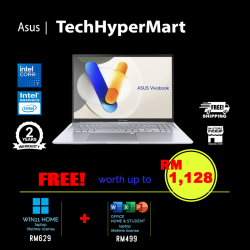 Asus Vivobook A1605V-APB046WSM 16" Laptop/ Notebook (Core 7 150U, 16GB, 1TB, Intel, W11H, Off H&S, Off 365 Basic)