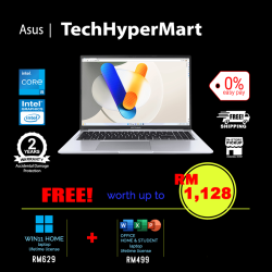 Asus Vivobook A1605Z-AMB2153WSM-1-W11-EPP 16" Laptop/ Notebook (i5-12500H, 16GB, 1TB, Intel, W11H, Off H&S + Off 365 Basic)