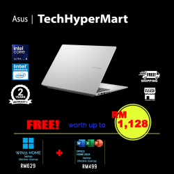 Asus Vivobook A1607A-AMB326WS 16" Laptop/ Notebook (Ultra 5 325, 16GB, 512GB, Intel, W11H, Off Home 2024 + Off 365 Basic)