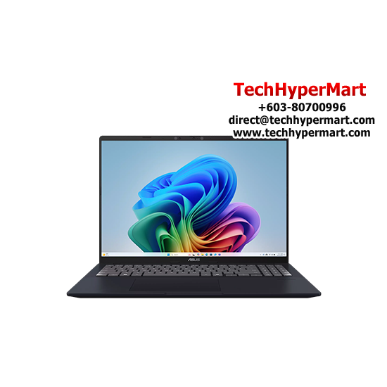 Asus Vivobook A1607Q-AMB155WS 16" Laptop/ Notebook (Snapdragon X X1 26 100, 16GB, 512GB, Qualcomm Adreno, W11H, Off Home 2024 + Off 365 Basic, AI)