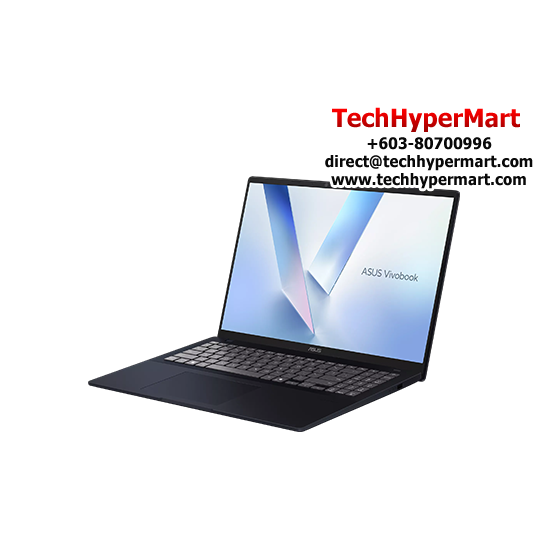 Asus Vivobook A1607Q-AMB155WS 16" Laptop/ Notebook (Snapdragon X X1 26 100, 16GB, 512GB, Qualcomm Adreno, W11H, Off Home 2024 + Off 365 Basic, AI)