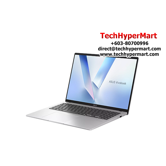 Asus Vivobook A1607Q-AMB156WS 16" Laptop/ Notebook (Snapdragon X X1 26 100, 16GB, 512GB, Qualcomm Adreno, W11H, Off Home 2024 + Off 365 Basic, AI)