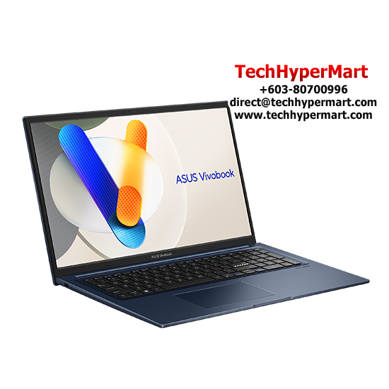 Asus Vivobook A1704V-AAU012WSM-24-2-W11P-EPP 17.3" Laptop/ Notebook (Core 7 150U, 24GB, 2TB, Intel, W11P, Off H&S, Off 365 Basic) Asus Vivobook A1704V-AAU012WSM-24-2-W11P-EPP 17.3" Laptop/ Notebook (Core 7 150U, 24GB, 2TB, Intel, W11P, Off H&S, Off 365 Basic)