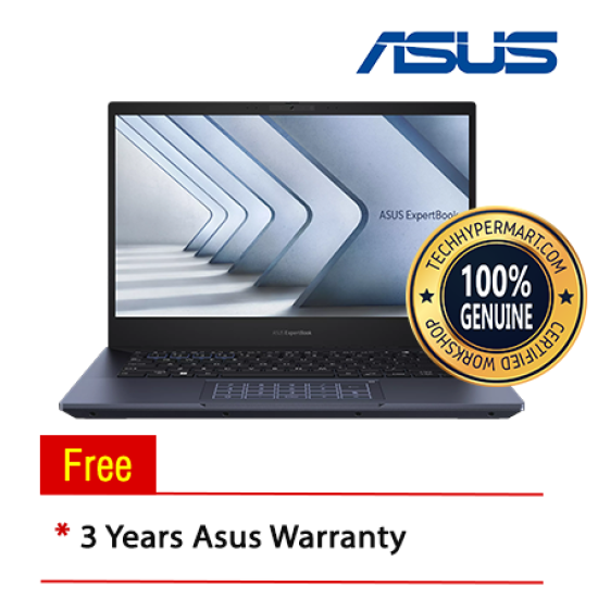 Asus ExpertBook B5402CV-AKI0230X-40-W11 14" Laptop/ Notebook (i7-1360P, 40GB, 1TB, Intel Iris Xe, W11P)