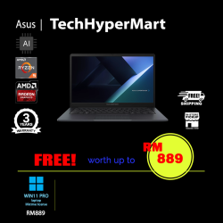 Asus ExpertBook BM1403CDA-S61803X 14" Laptop/ Notebook (Ryzen 5 150, 16GB, 512GB, AMD Radeon, W11P, AI)