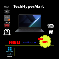 Asus ExpertBook BM1403CDA-S61806X 14" Laptop/ Notebook (Ryzen 7 170, 16GB, 512GB, AMD Radeon, W11P, AI)