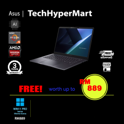 Asus ExpertBook BM3406CGA-LY0132X 14" Laptop/ Notebook (Ryzen AI 5 430, 16GB, 512GB, AMD Radeon, W11P, AI)