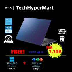 Asus E510K-AEJ731WS 15.6" Laptop/ Notebook (N4500, 8GB, 512GB, Intel, W11H, Off H&S)