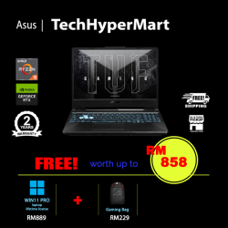 Asus TUF Gaming A15 FA506N-CHN168W-24-W11P 15.6" Laptop/ Notebook (Ryzen 5 7535HS/H, 24GB, 512GB, NV RTX3050, W11P, 144Hz)