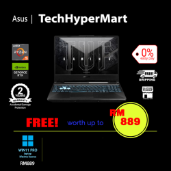 Asus TUF Gaming A15 FA506N-CHN168W-32-1-W11P-EPP 15.6" Laptop/ Notebook (Ryzen 5 7535HS/H, 32GB, 1TB, NV RTX3050, W11P, 144Hz)
