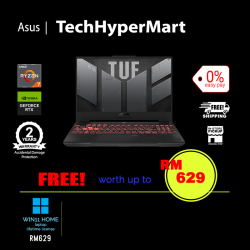 Asus TUF Gaming A15 FA507N-URLP024W-1-W11-EPP 15.6" Laptop/ Notebook (Ryzen 7 7435HS, 16GB, 1TB, NV RTX4050, W11H, 144Hz)