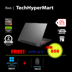 Asus TUF Gaming A15 FA507N-VLP015W-1-W11-EPP 15.6" Laptop/ Notebook (Ryzen 7 7735HS, 16GB, 1TB, NV RTX4060, W11H, 144Hz)