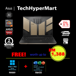 Asus TUF Gaming A16 Advantage Edition FA617N-SRRL105W-1-W11P-EPP 16" Laptop/ Notebook (Ryzen 7 7435HS, 16GB, 1TB, AMD Radeon, W11P, 144Hz, AI Chip)