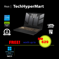 Asus TUF Gaming F15 FX507Z-C4HN028W 15.6" Laptop/ Notebook (i5-12500H, 16GB, 512GB, NV RTX3050, W11H, 144Hz)