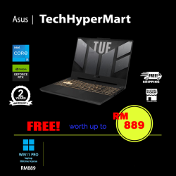 Asus TUF Gaming F15 FX507Z-C4HN028W-W11P 15.6" Laptop/ Notebook (i5-12500H, 16GB, 512GB, NV RTX3050, W11P, 144Hz)