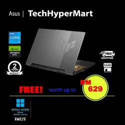 Asus TUF Gaming F15 FX507Z-C4HN284W 15.6" Laptop/ Notebook (i5-12500H, 16GB, 512GB, NV RTX3050, W11H, 144Hz)