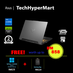 Asus TUF Gaming F15 FX507Z-V4LP031W-24-W11 15.6" Laptop/ Notebook (i7-12700H, 24GB, 512GB, NV RTX4060, W11H, 144Hz)