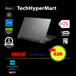 Asus TUF Gaming F16 FX607V-URL011W-2-W11-EPP 16" Laptop/ Notebook (i7-13620H, 16GB, 2TB, NV RTX4050, W11H, 144Hz, AI Chip)