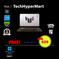 Asus TUF F16 FX608J-HITU205W-24-W11 16" Laptop/ Notebook (i5-14450HX, 24GB, 512GB, NV RTX5050, W11H, 144Hz, AI)