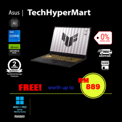 Asus TUF F16 FX608J-PRRV208W-2-W11P-EPP 16" Laptop/ Notebook (i7-14650HX, 16GB, 2TB, NV RTX5070, W11P, 165Hz, AI)