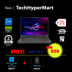 Asus ROG Strix G16 G614J-UN3114W-24-1-W11-EPP 16" Laptop/ Notebook (i7-13650HX, 24GB, 1TB, NV RTX4050, W11H, 165Hz)