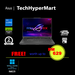 Asus ROG Strix G16 G614J-UN3114W 16" Laptop/ Notebook (i7-13650HX, 16GB, 512GB, NV RTX4050, W11H, 165Hz)