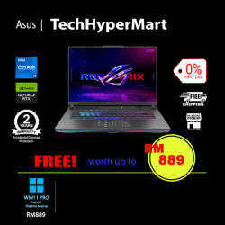 Asus ROG Strix G16 G614J-UN3447W-W11P 16" Laptop/ Notebook (i7-13650HX, 16GB, 1TB, NV RTX4050, W11P, 165Hz)