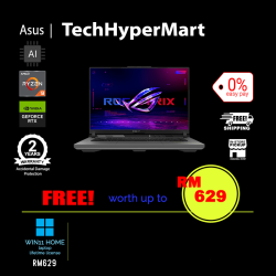 Asus ROG Strix G16 G614P-MTS088W-2-W11-EPP 16" Laptop/ Notebook (Ryzen 9 8940HX, 16GB, 2TB, NV RTX5060, W11H, 300Hz, AI)