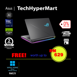 Asus ROG Strix G18 G815L-MTT9068WP-2-W11-EPP 18" Laptop/ Notebook (Ultra 9 290HX Plus, 32GB, 2TB, NV RTX5060, W11H, 300Hz, AI)