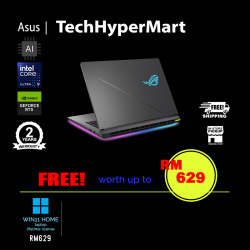 Asus ROG Strix G18 G815L-RTT362WP 18" Laptop/ Notebook (Ultra 9 290HX Plus, 32GB, 1TB, NV RTX5070Ti, W11H, 300Hz, AI)