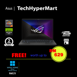 Asus ROG Zephyrus G14 GA402N-UN2044W 14" Laptop/ Notebook (Ryzen 7 7735HS, 16GB, 512GB, NV RTX4050, W11H, 165Hz)